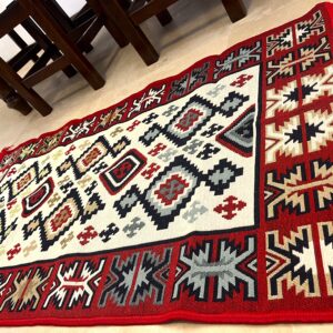 Alternative view of Set 1+1 Covoare traditionale, cu doua fete, dimensiunea 60x120cm, VT1051