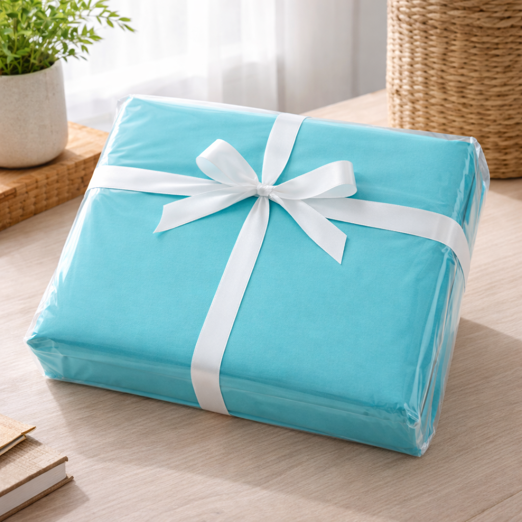 Lenjerie pat King-Size, Bumbac 100% tesatura Ranforce, turcoaz - imagine 3