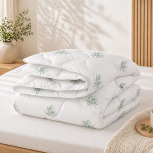 Pilotă de Iarnă Aloe Vera – 400 gr/mp, 200x220 cm - imagine 4